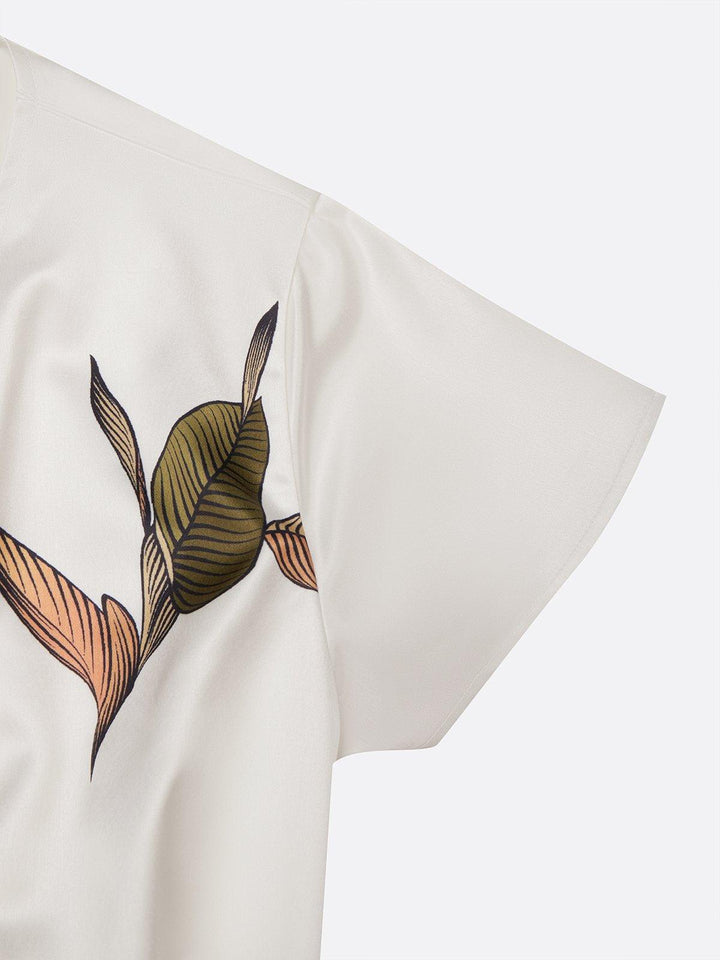 Elena Blommig Midi Omslagsklänning