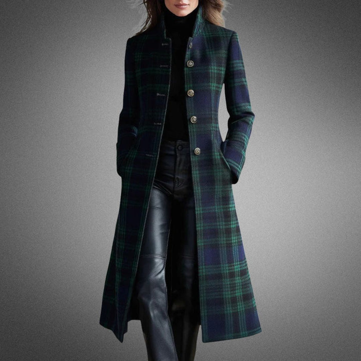 Rebecca | Tidlös Rutigt Elegant Kappa